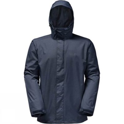Chaquetas Jack Wolfskin Beerenberg Sky 3-in-1 Hombre - Azul Marino - Chile NFI481350